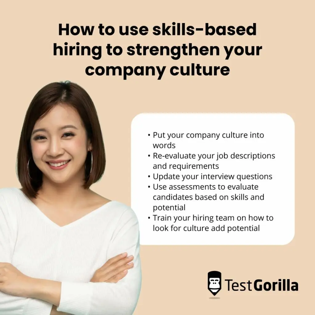 How to use skills-based hiring to strengthen your company culture