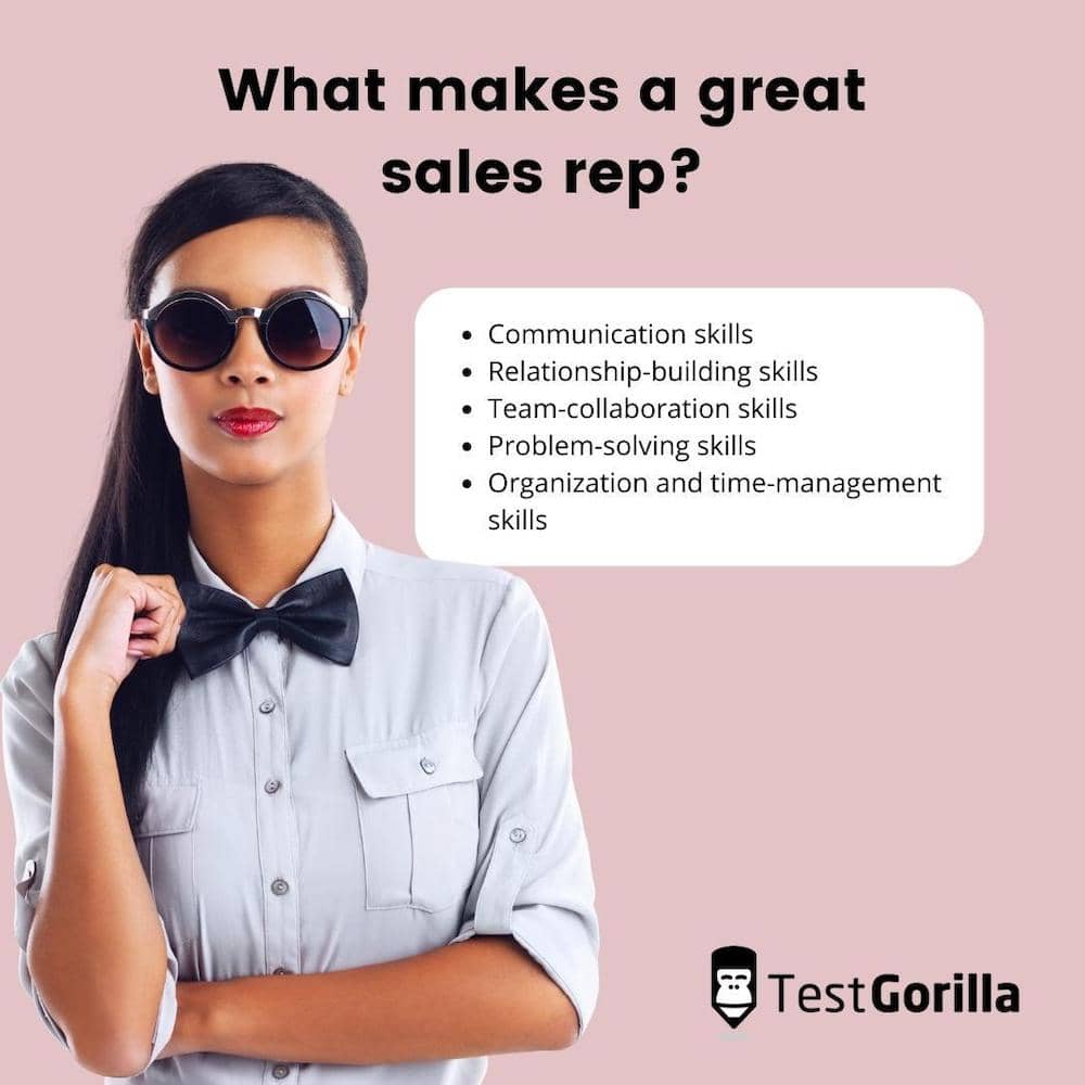what makes a great sales rep