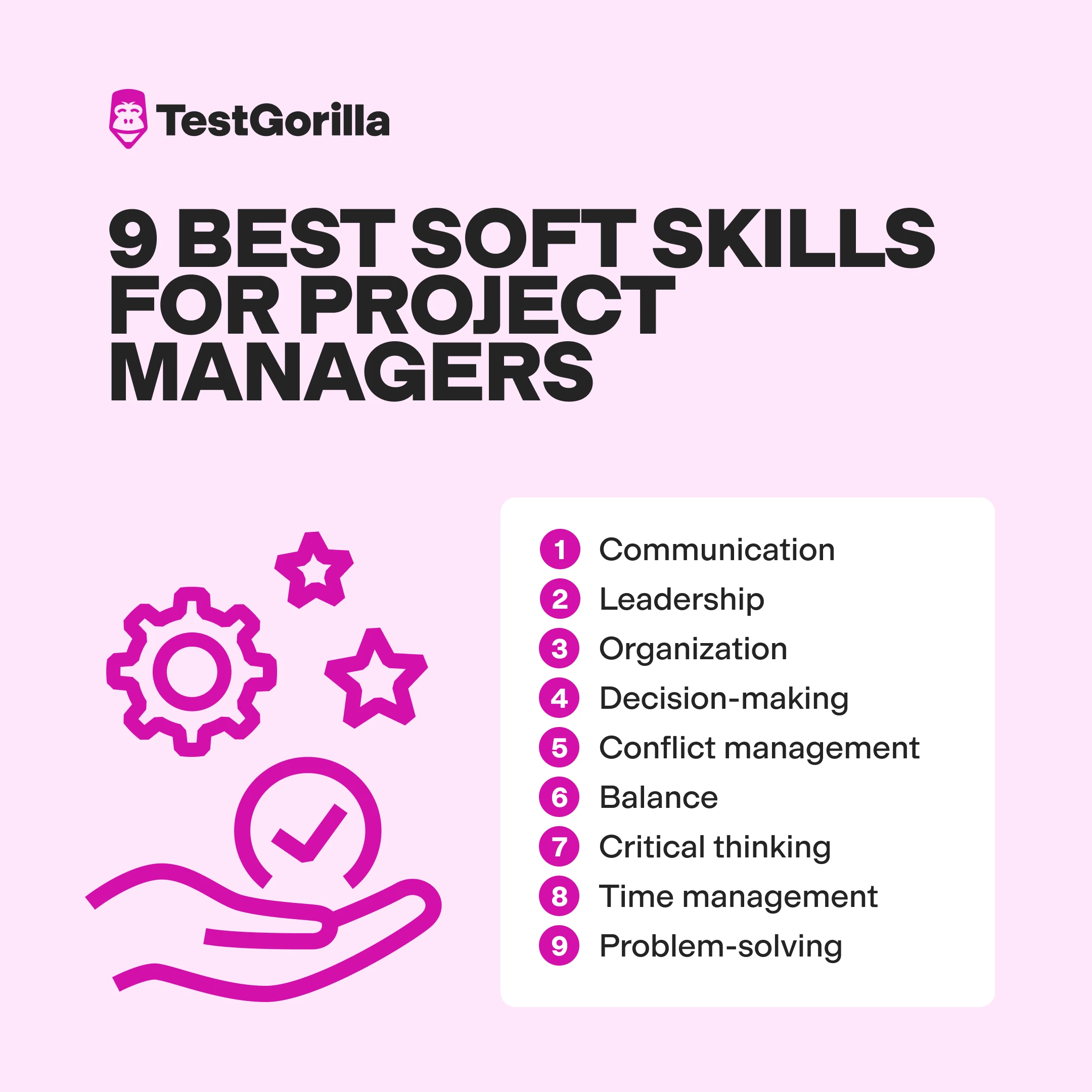 9 best soft skills for project managers