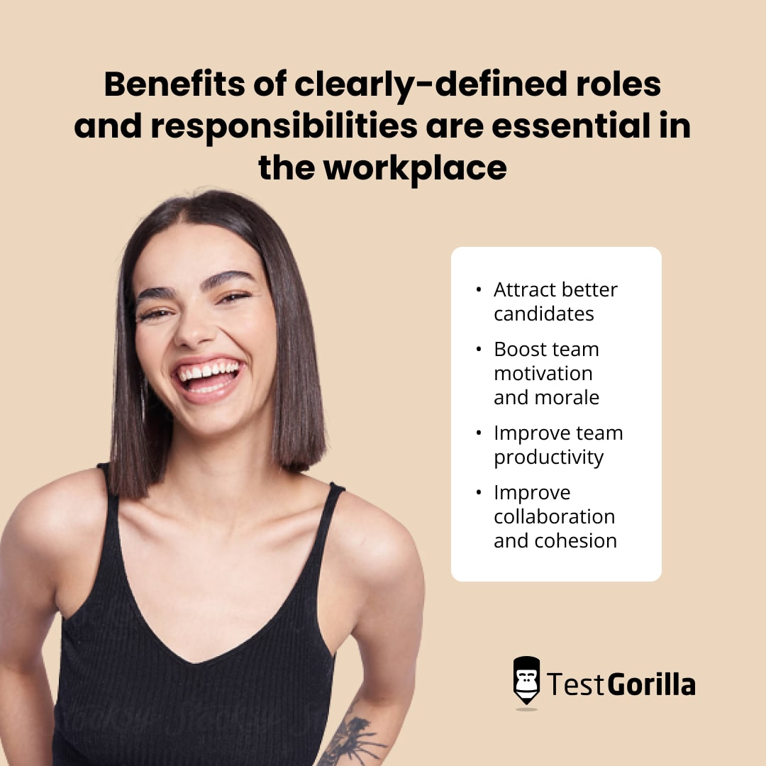 The four benefits of having clearly-defined roles and responsibilities in the workplace