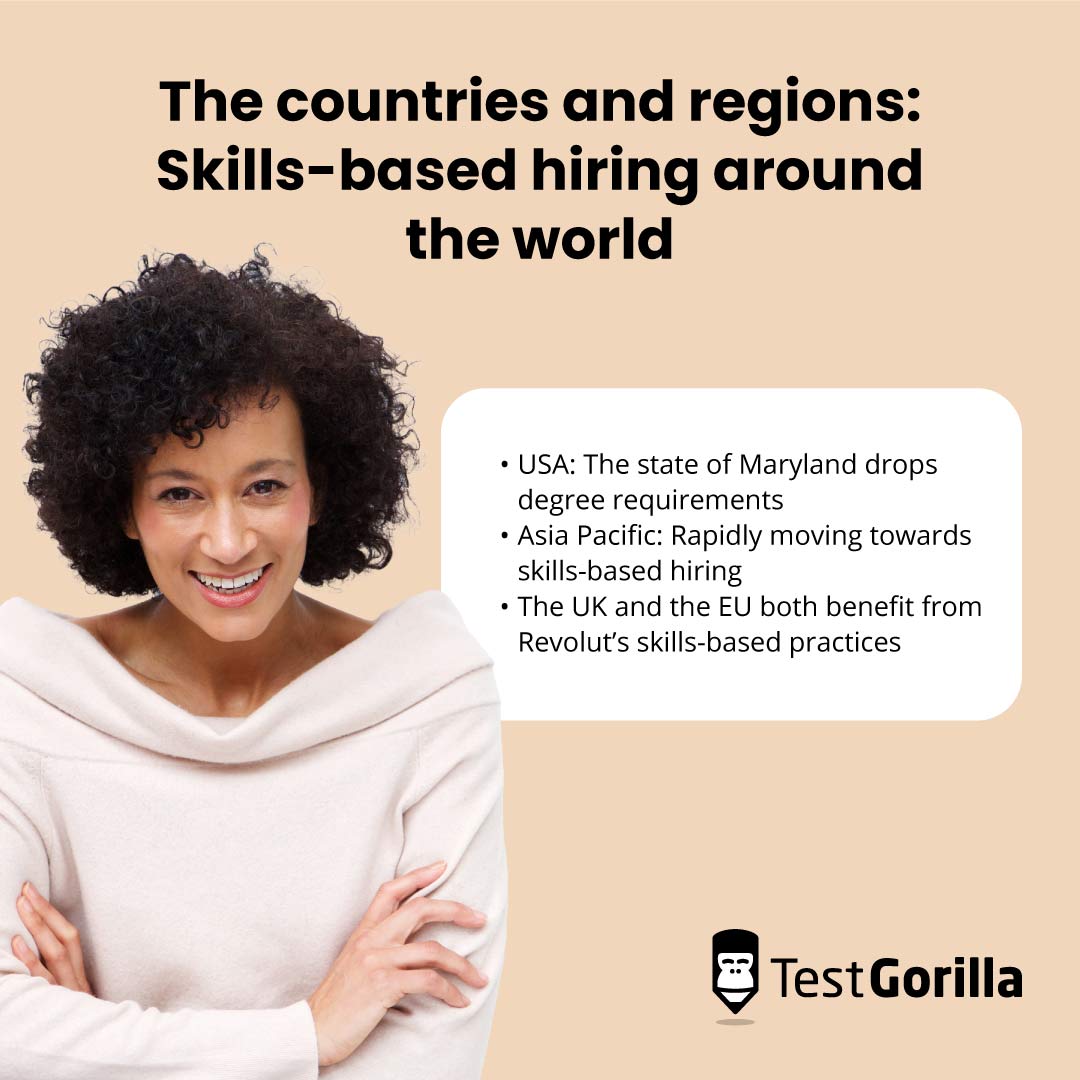 The countries and regions using skills-based hiring: recruiting case studies from around the world