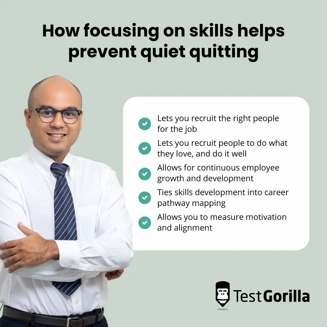 How focusing on skills helps prevent quiet quitting
