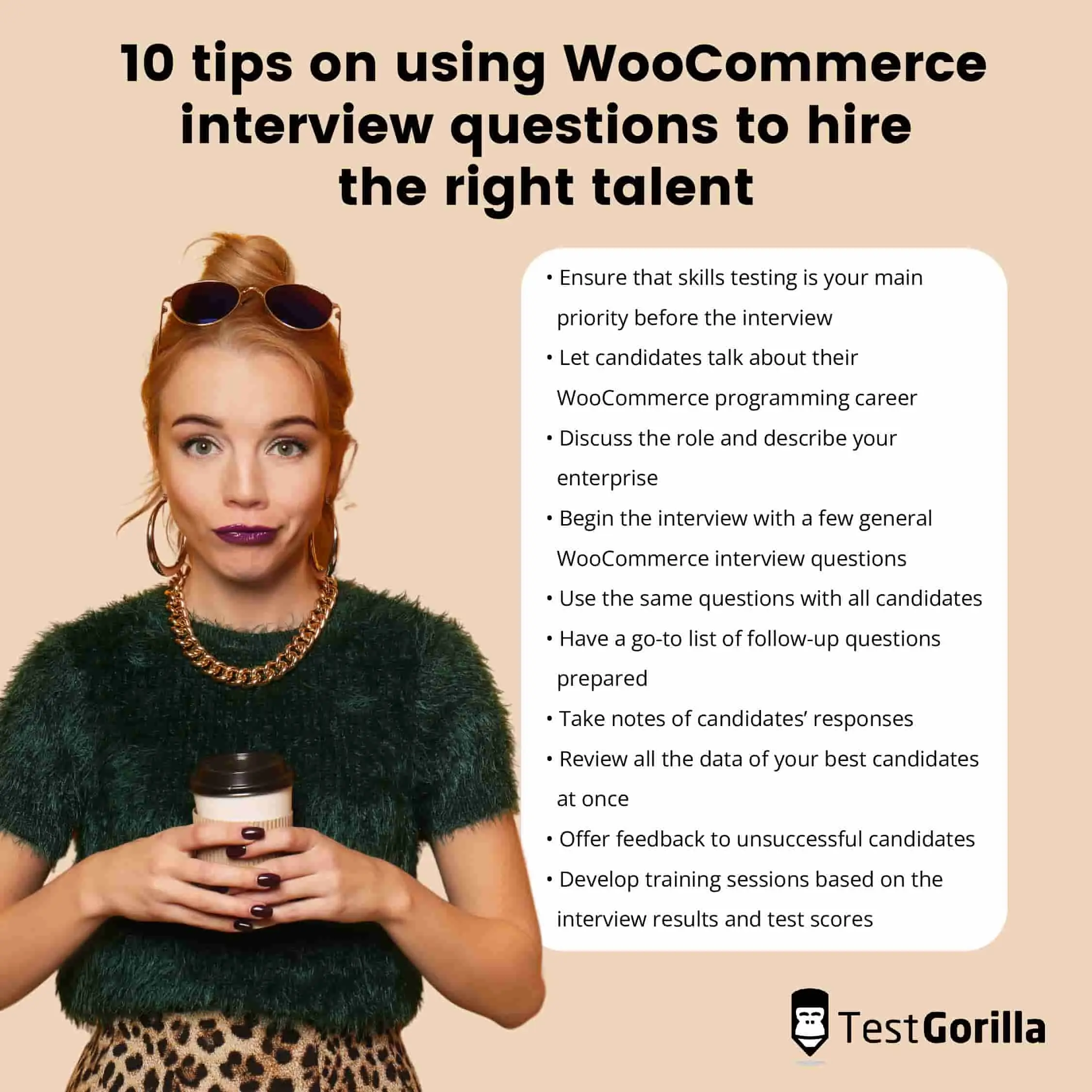 image listing 10 tips on using WooCommerce interview questions to hire the right talent