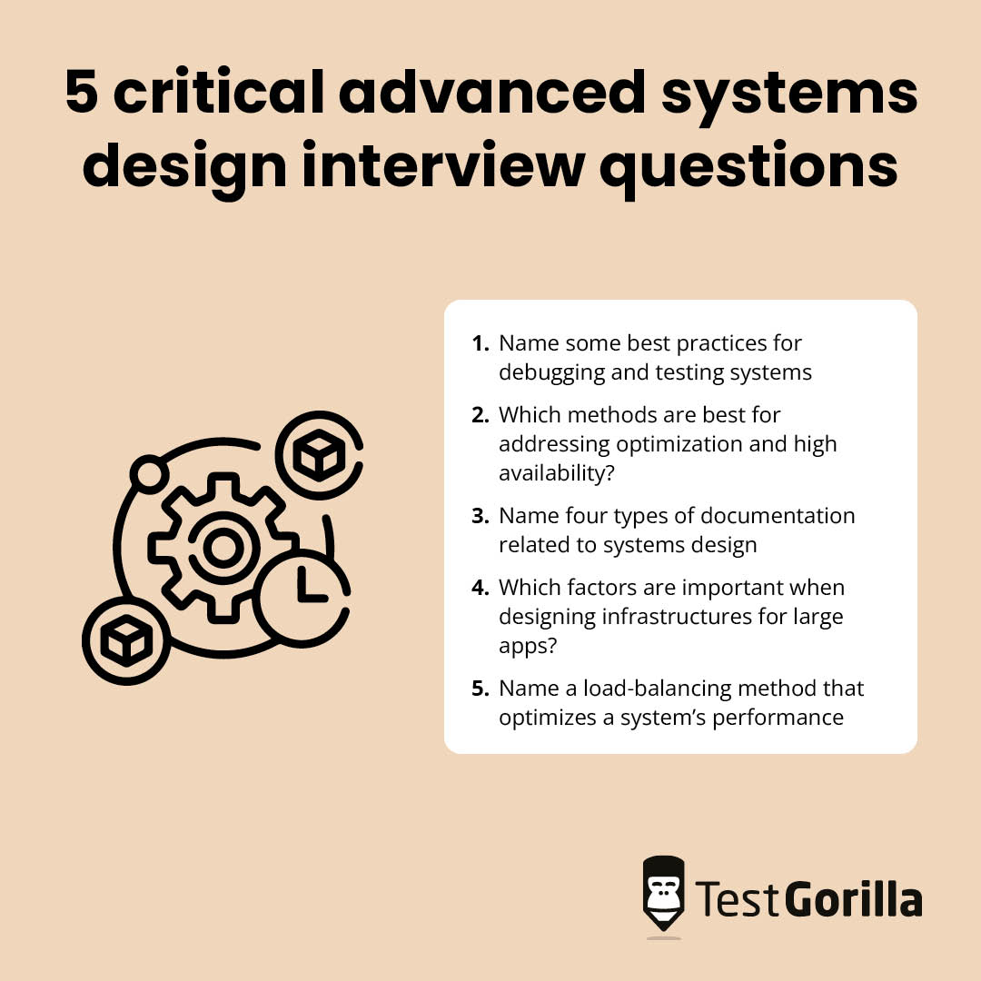 5 critical advanced systems design interview questions