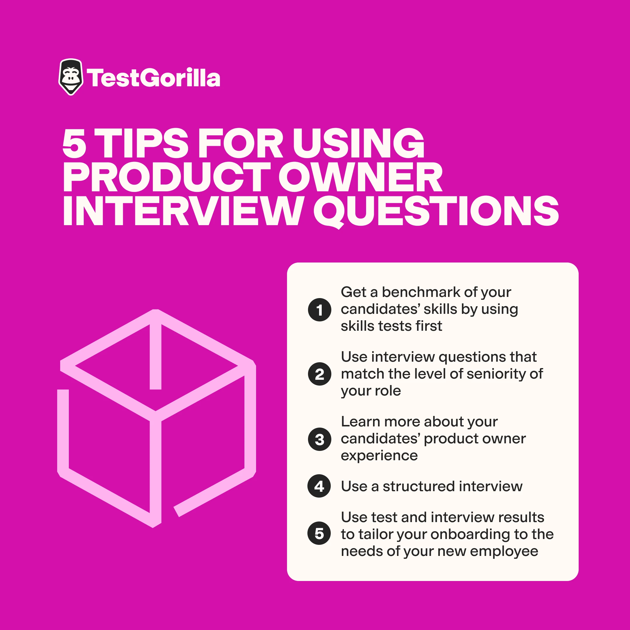 5 tips for using product owner interview questions