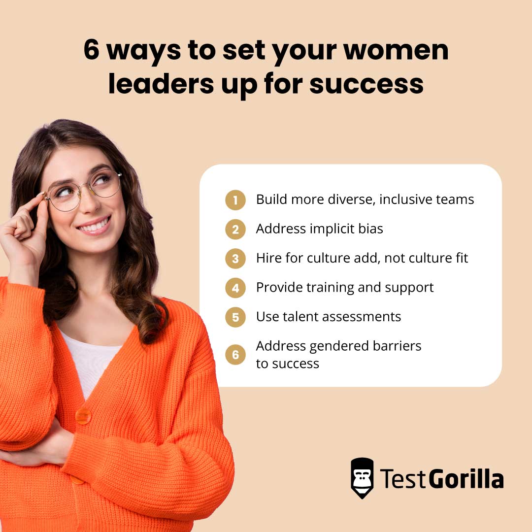 6 ways to set your women leaders up for success