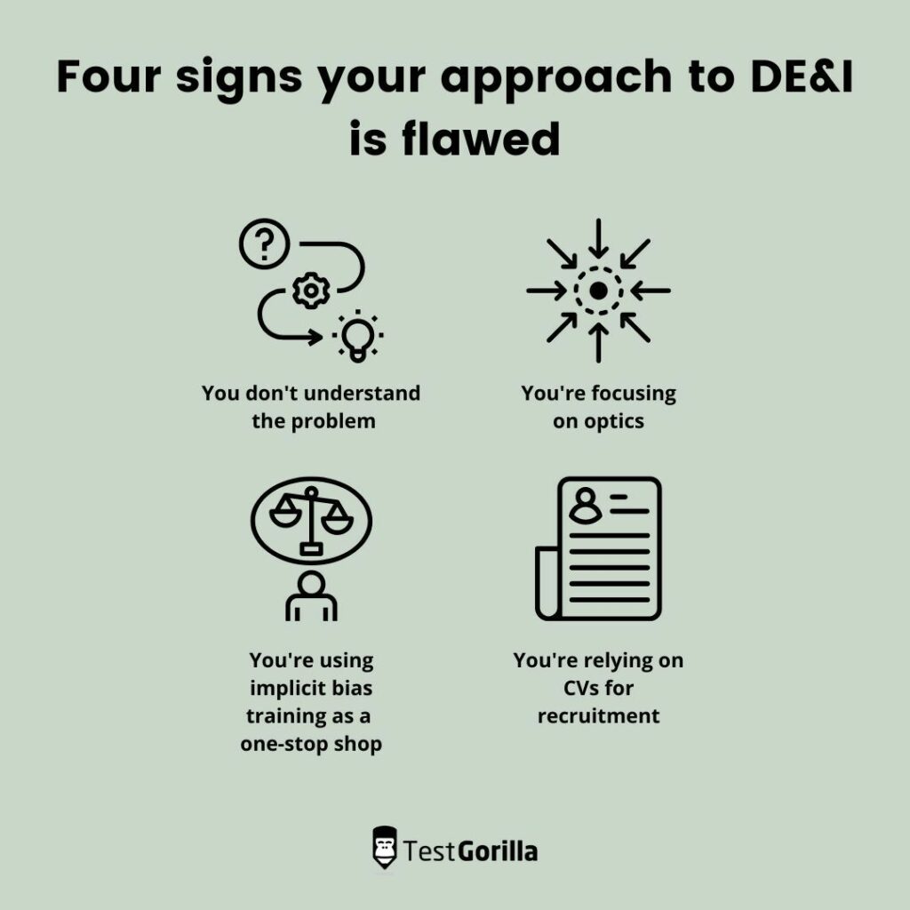 four signs your approach to DE&I is flawed