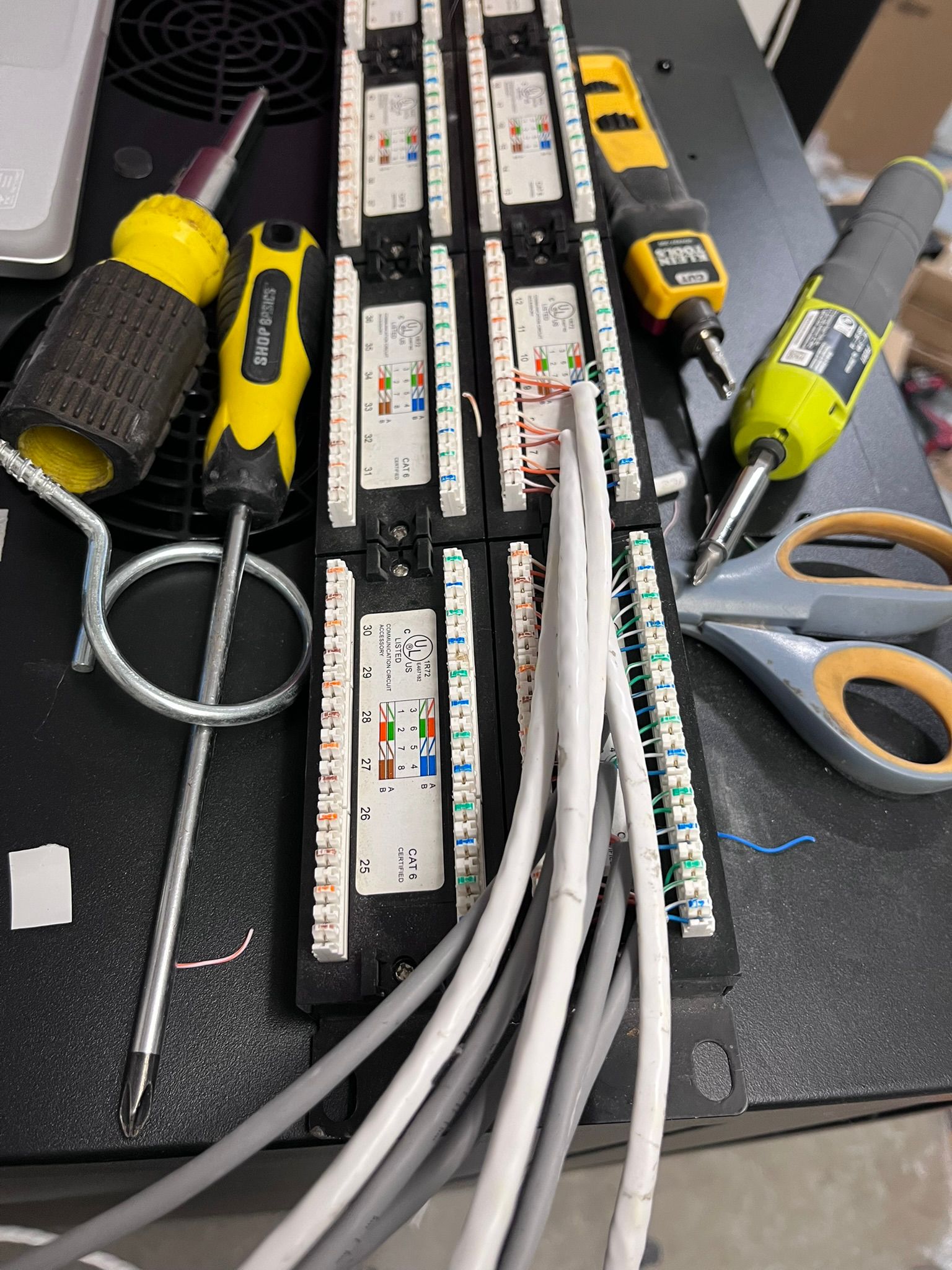 Server Rack With UPS