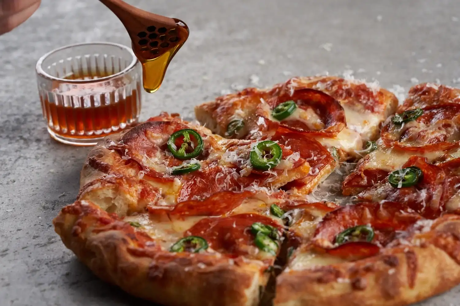 Hot Honey Pizza Close Up Gallery-4