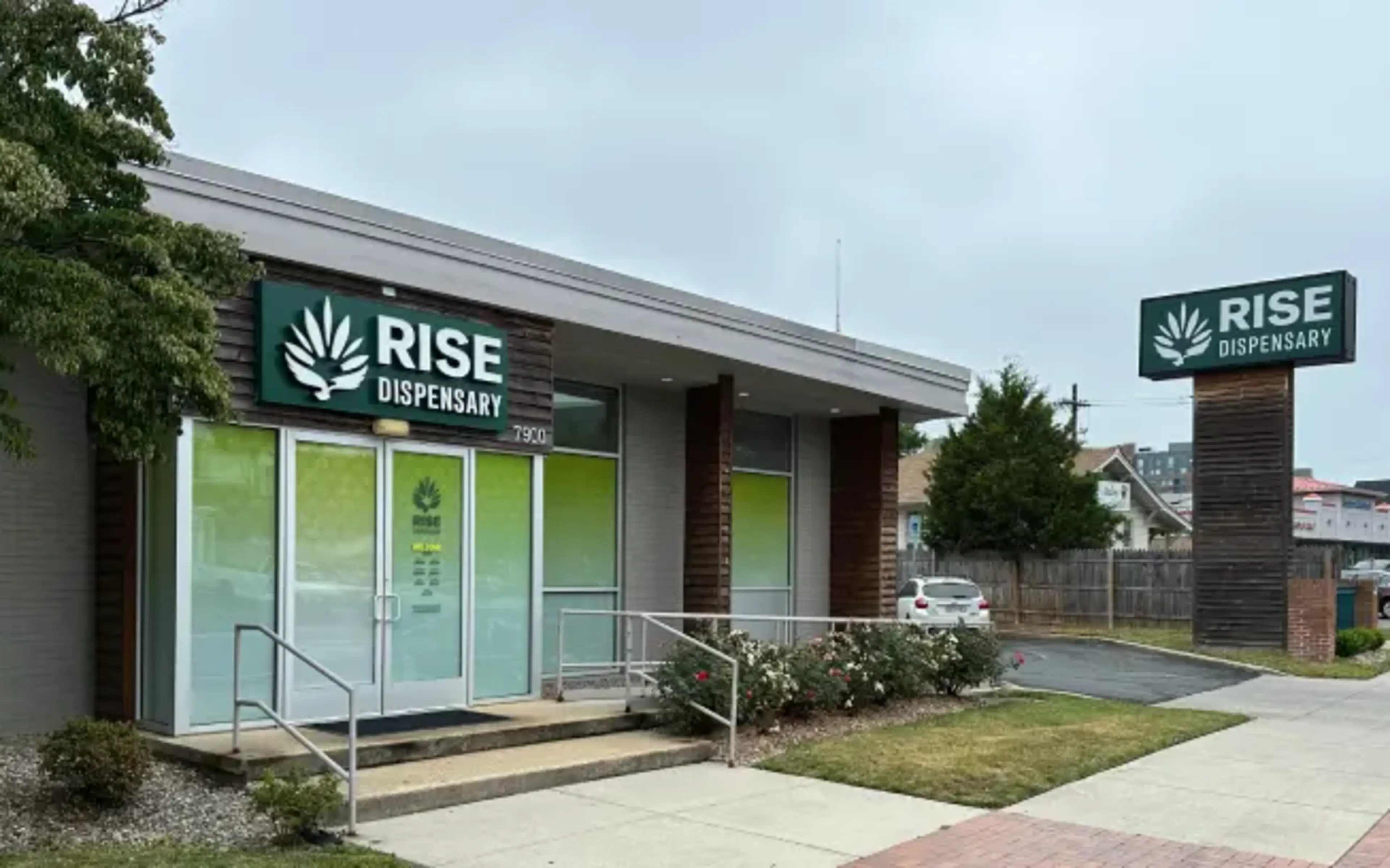 Licensed cannabis dispensary storefront in Maryland