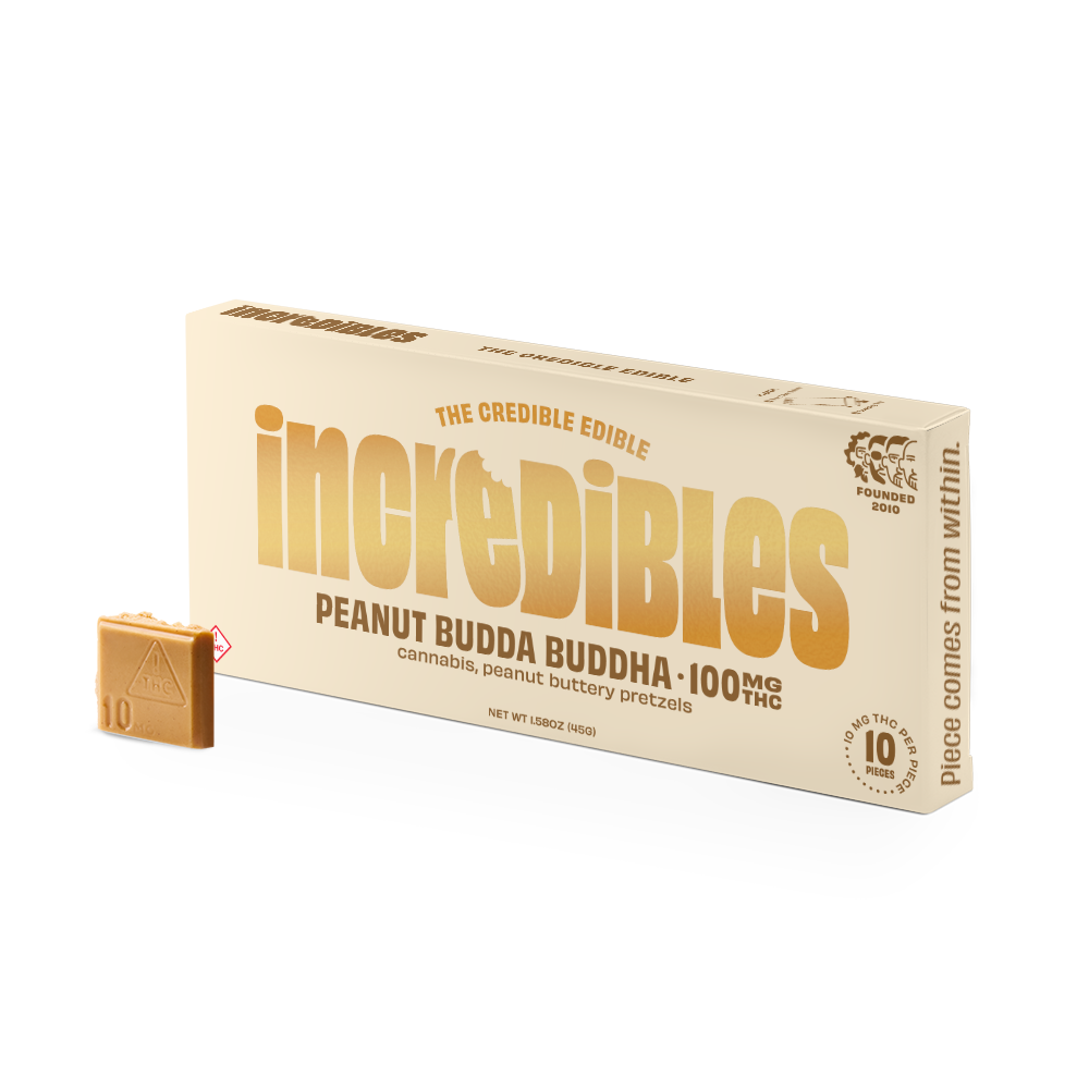 Incredibles Peanut Butter Buddha Chocolate Bar