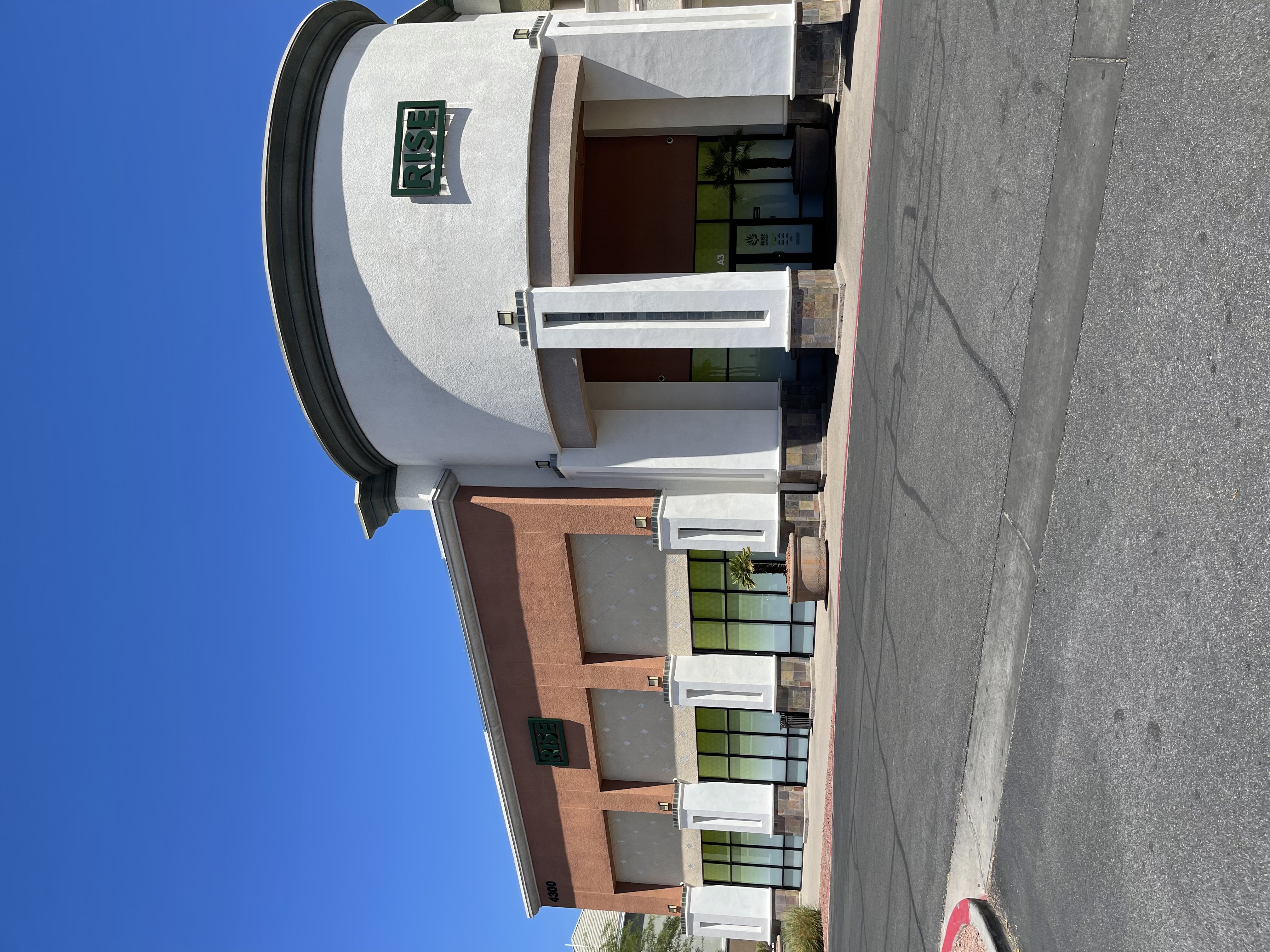 Licensed cannabis dispensary storefront in Nevada