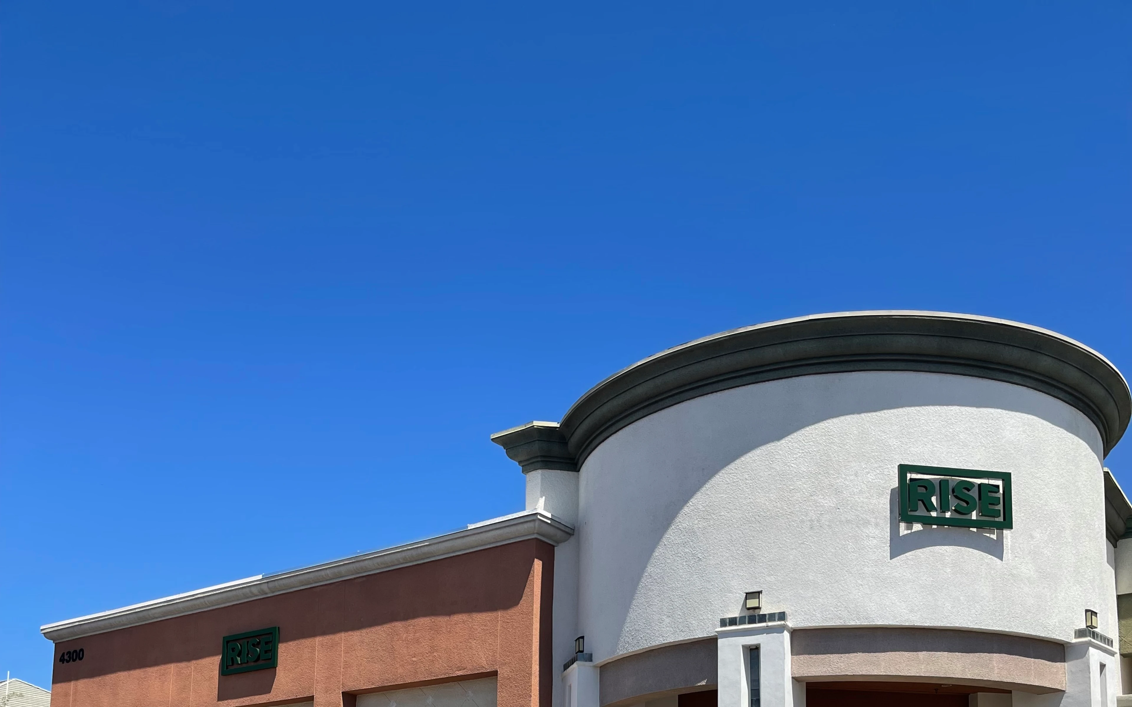 Licensed cannabis dispensary storefront in Nevada