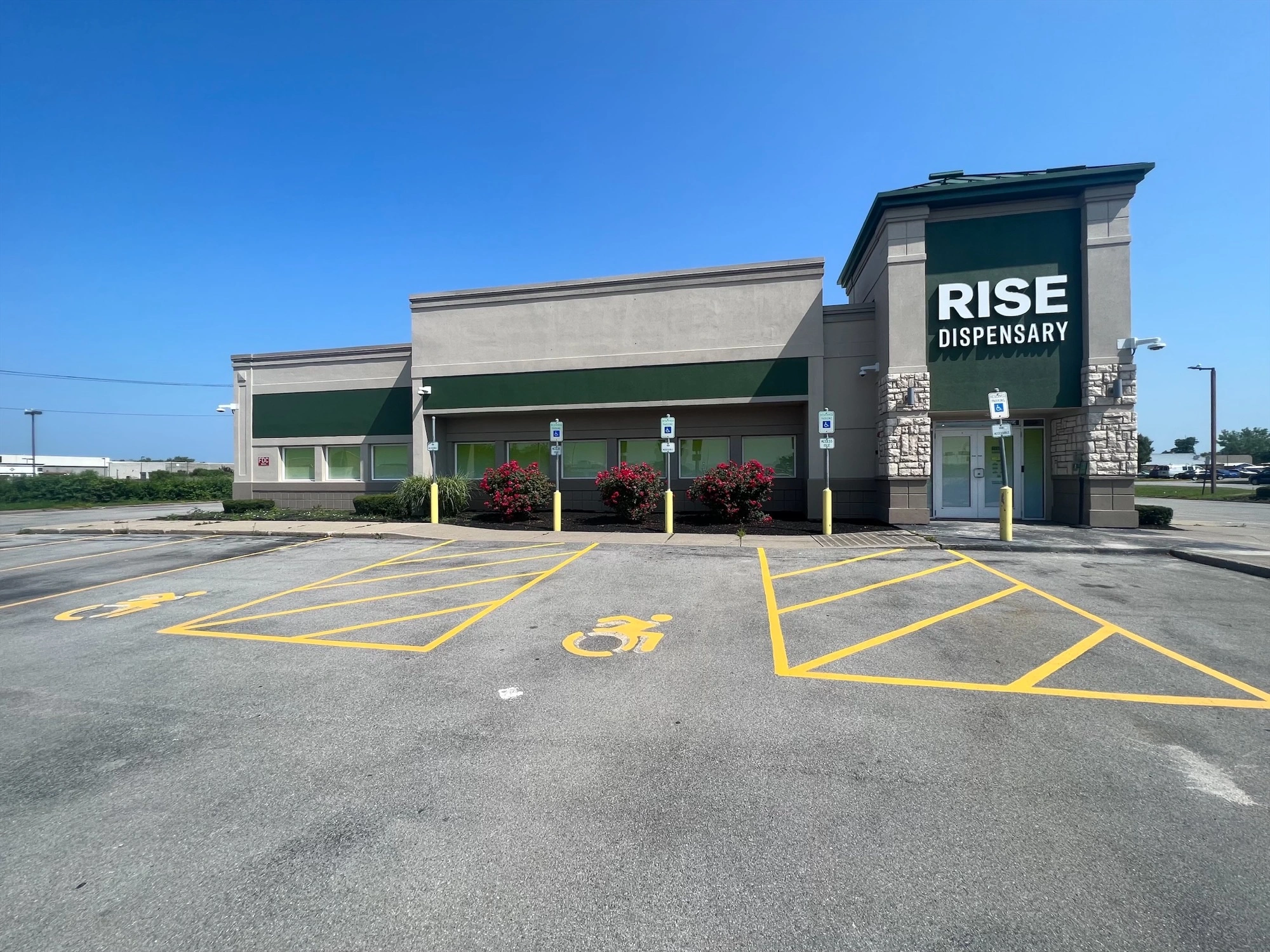 Licensed cannabis dispensary storefront in New York