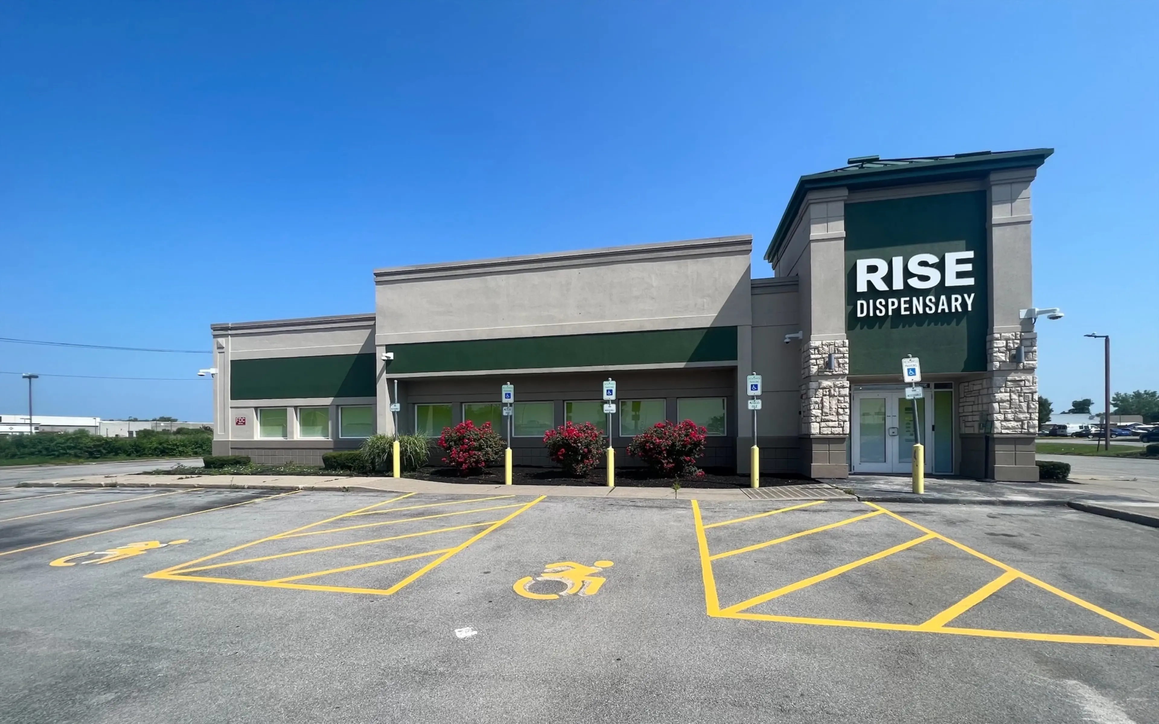 Licensed cannabis dispensary storefront in New York