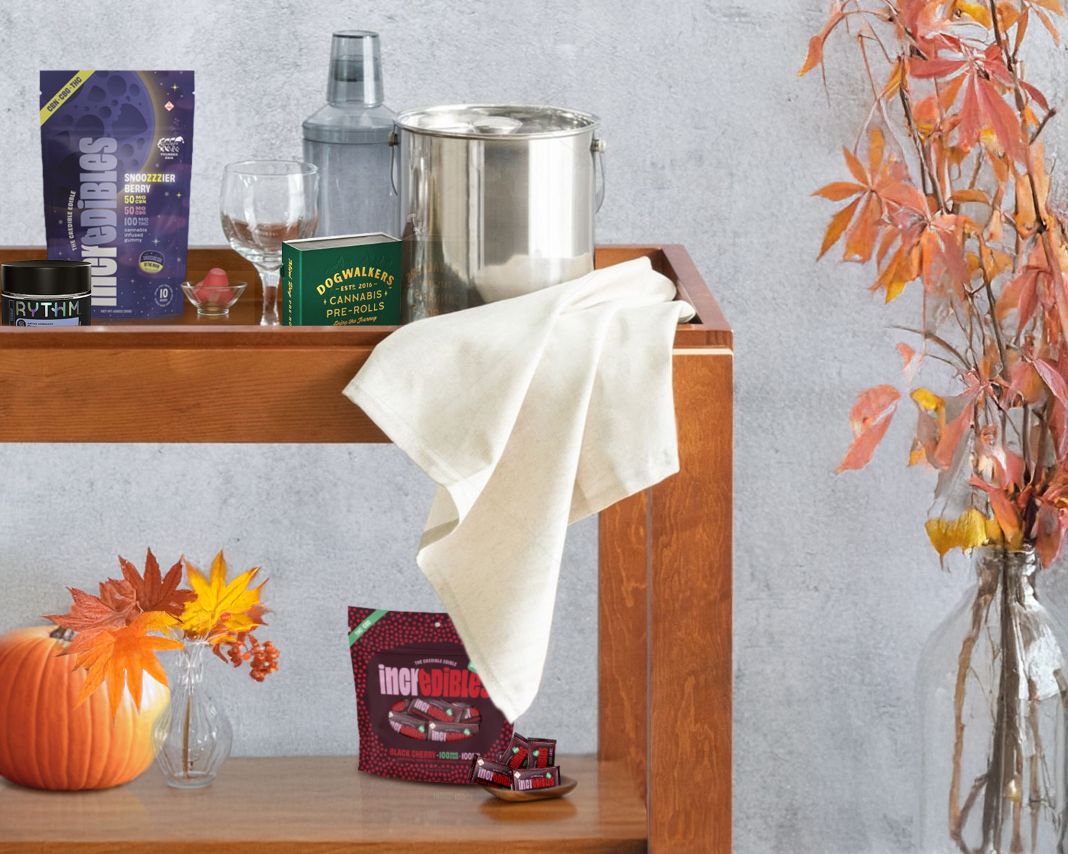 Bonus Section: Create the Ultimate Cannabis Bar Cart  