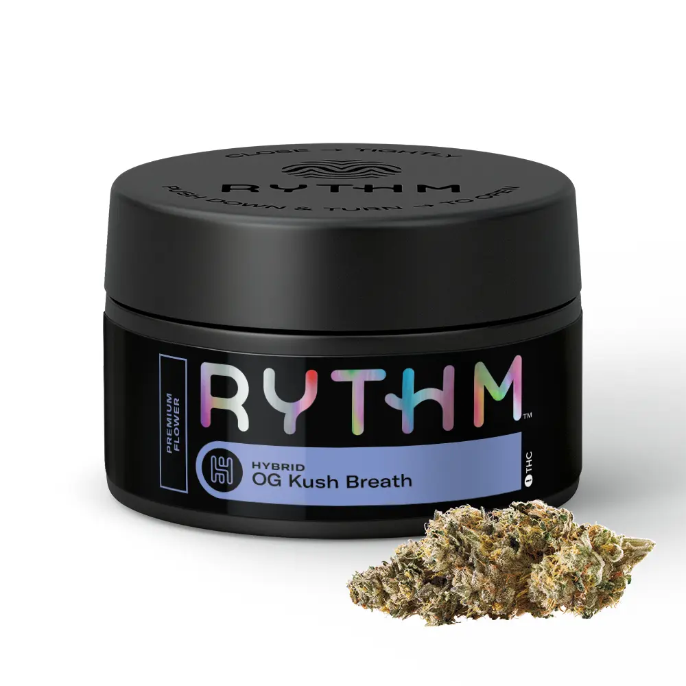 RYTHM-Flower-Hybrid-OGKushBreath-Black-Jar-3-5g