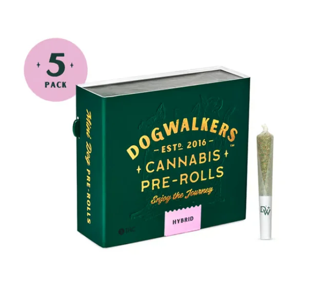 Dogwalkers Frozen Margarita Pre-rolls 5-Pack