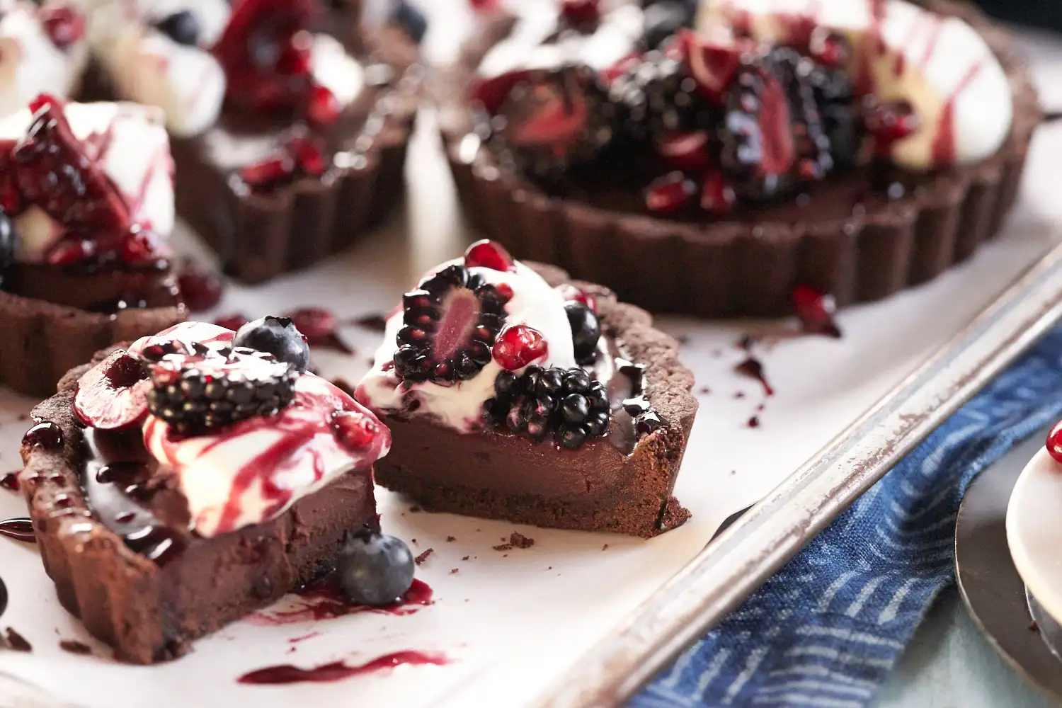 Gluten-Free Cannabis Chocolate & Cherry Tart Gallery-3