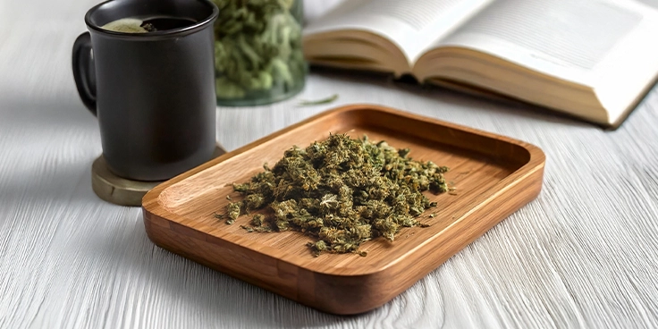 Cannabis Shake made of flower buds