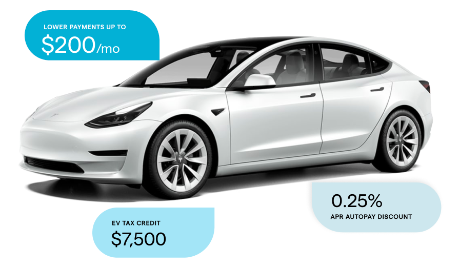 Tesla model 3 long deals range monthly payment