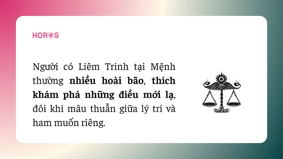 Chính Tinh Kép Liêm Trinh Tham Lang: Mẫu Người Mong Muốn Nhiều, Tham Vọng Lớn