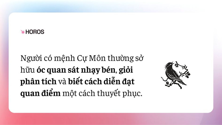 Chính Tinh Kép Thái Dương Cự Môn - Mẫu Người Sắc Sảo, Lập Trường Vững Chắc 1