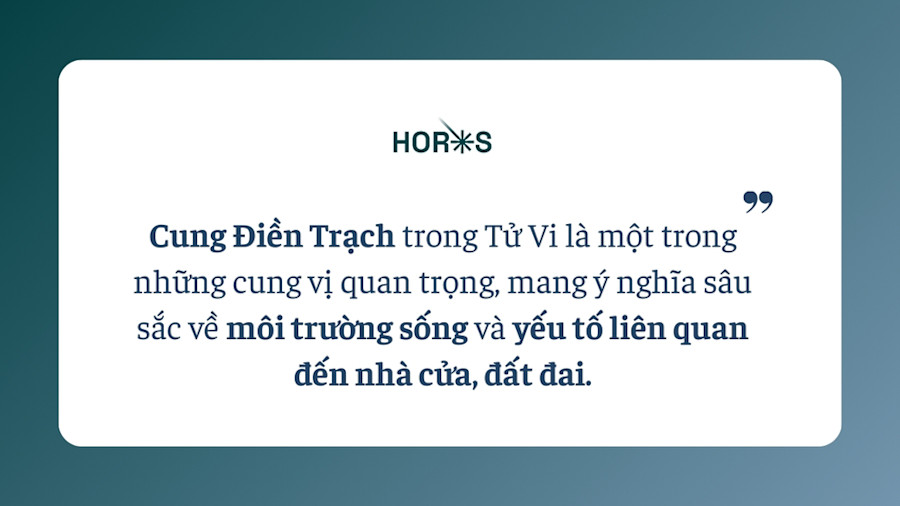 Cung Điền Trạch Trong Tử Vi
