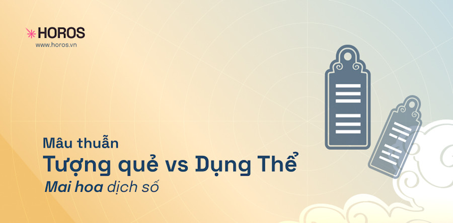 Xử lý mâu thuẫn giữa Tượng Quẻ và Thể Dụng trong Mai Hoa Dịch Số