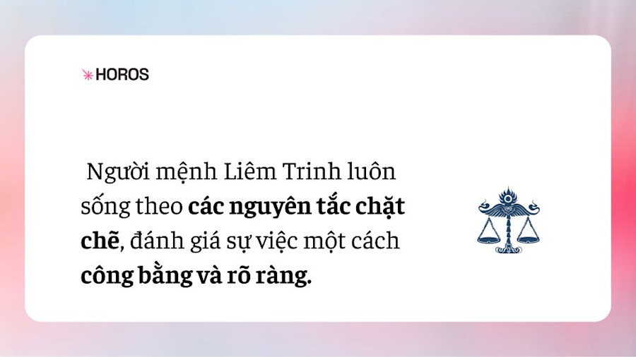 Chính Tinh Kép Liêm Trinh Thiên Tướng: Mẫu Người Trọng Chữ Tín 1