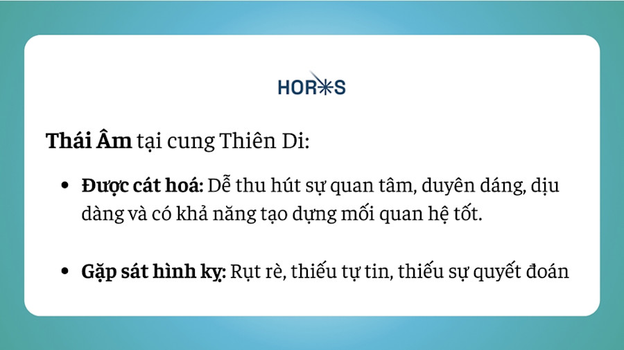 Cung Thiên Di Cung Vị Của Môi Trường Và Mối Quan Hệ Xã hội