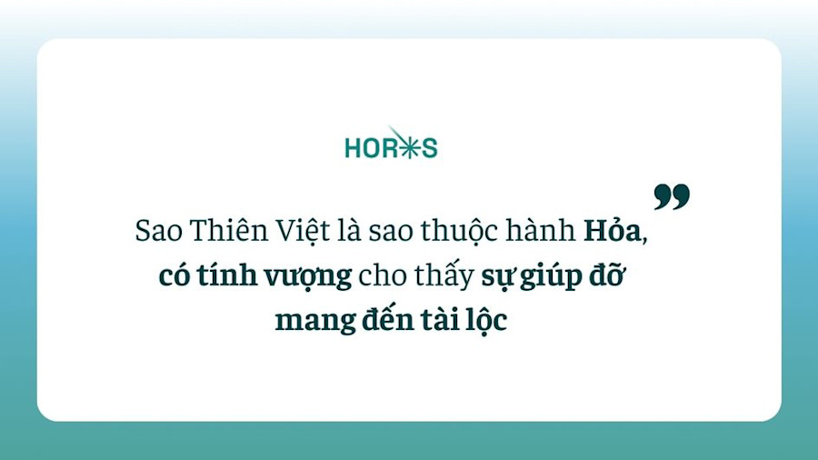 Sao Thiên Việt
