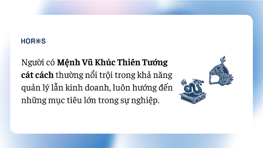 Chính Tinh Kép Vũ Khúc Thiên Tướng - Khám Phá "Vũ Tướng Dần Thân Cách" 2