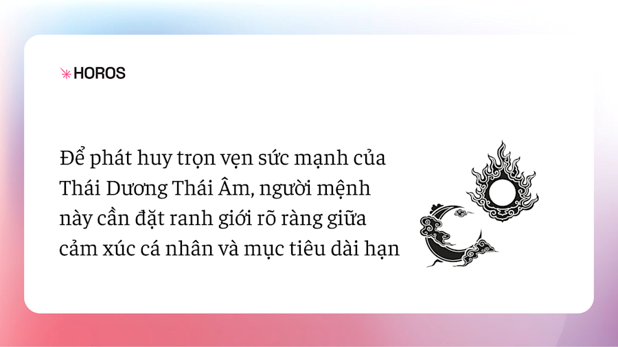 Chính Tinh Kép Thái Dương Thái Âm - Mẫu Người Cân Bằng Giữa Lý Trí Và Cảm Xúc 2