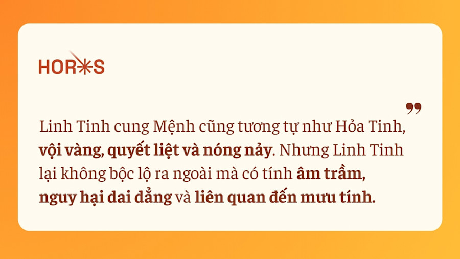 Sao Linh Tinh Sát Tinh Âm Trầm Nguy Hại