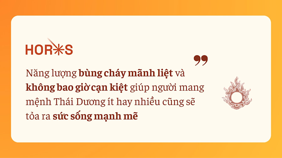 Nhiệt huyết của Thái Dương