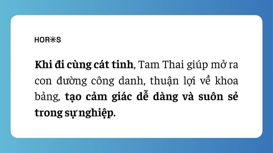Sao Tam Thai – Ngôi Sao Phù Trợ Khoa Danh 1