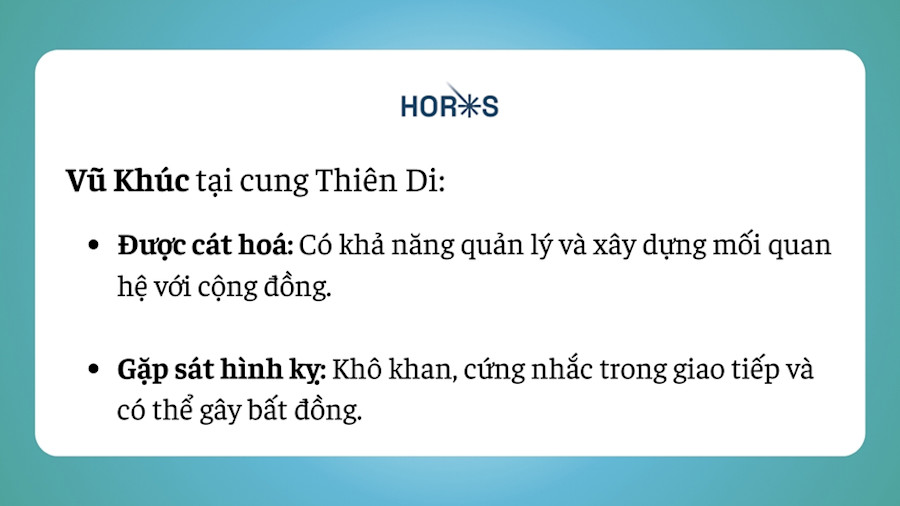 Cung Thiên Di Cung Vị Của Môi Trường Và Mối Quan Hệ Xã Hội