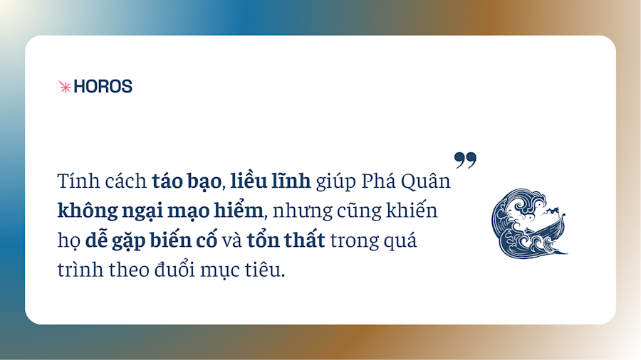 Chính Tinh Kép Tử Vi Phá Quân - Mẫu Người Nhạy Bén, Biết Mình Biết Ta  2