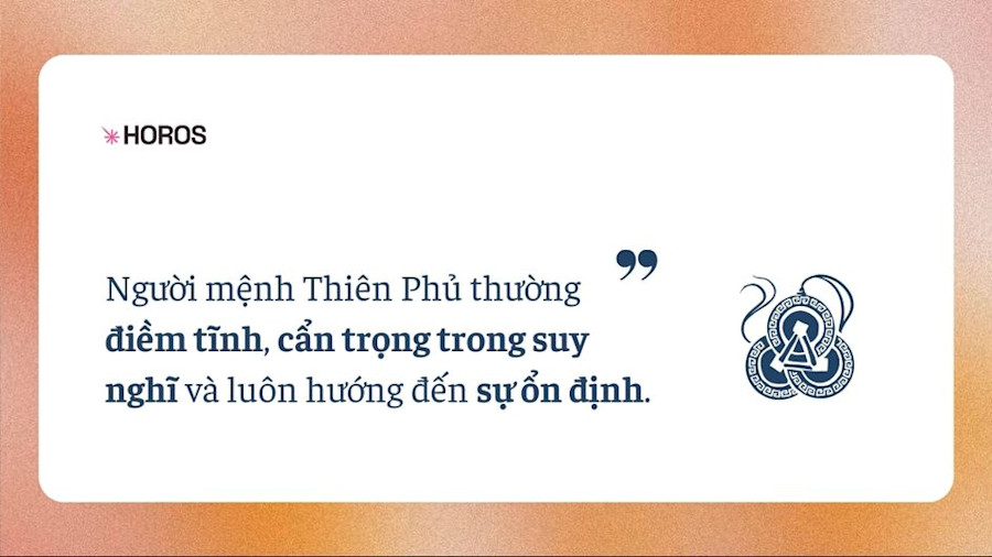 Chính Tinh Kép Liêm Trinh Thiên Phủ 2