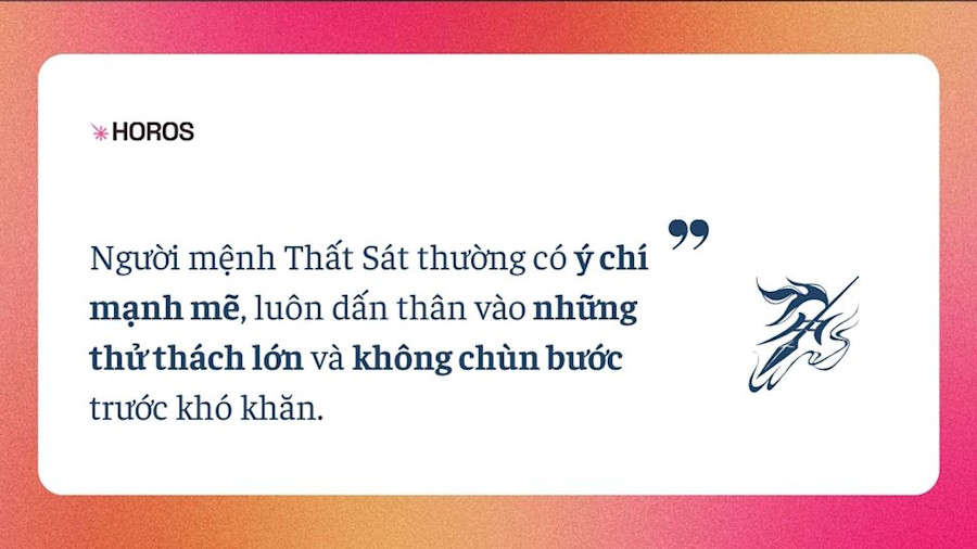 Chính Tinh Kép Liêm Trinh Thất Sát 2