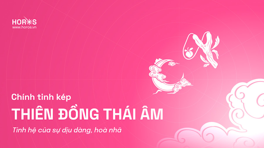 Chính Tinh Kép Thiên Đồng Thái Âm - Tinh Hệ Mang Vẻ Đẹp Dịu Dàng, Hoà Nhã