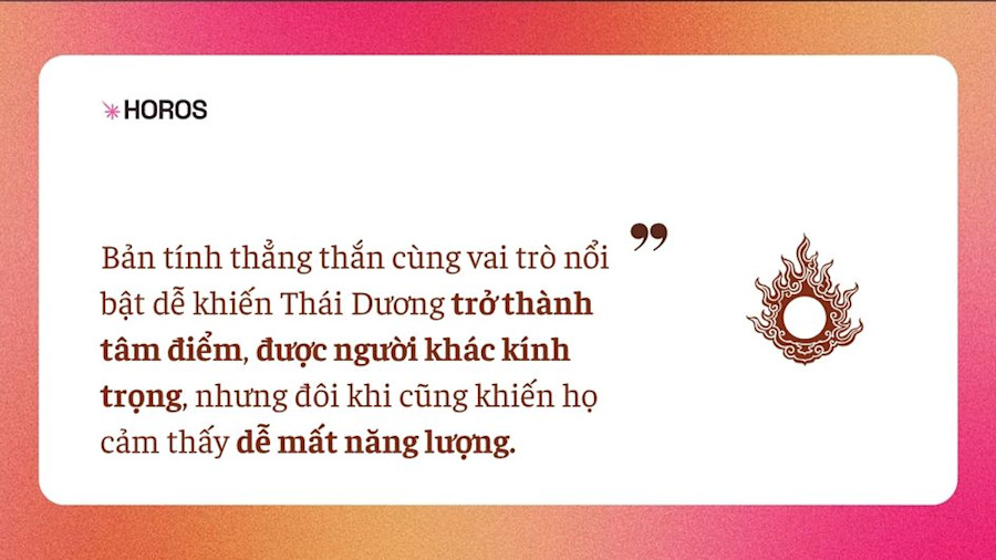 Chính Tinh Kép Thái Dương Thiên Lương - Mẫu Người Sống Hết Mình Vì Lý Tưởng