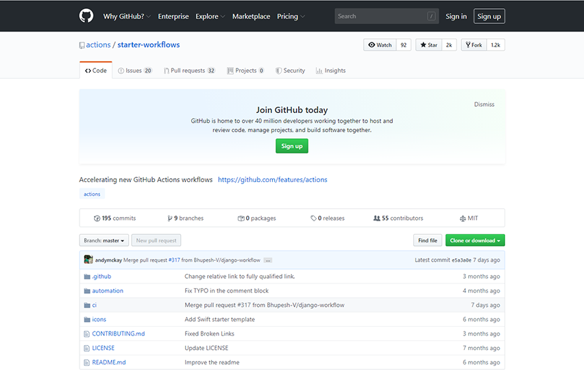 GitHub repositories