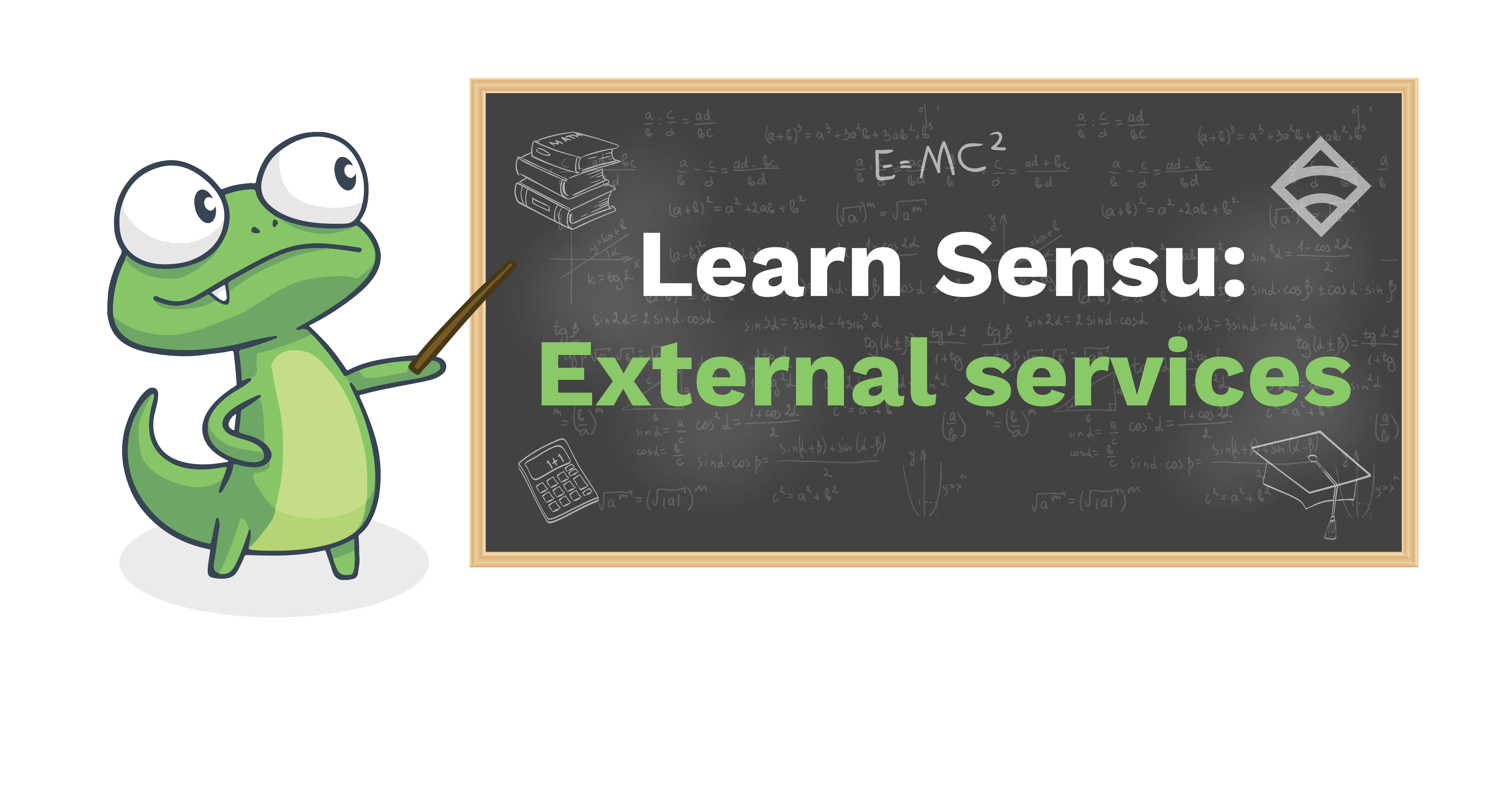 Learn Sensu external services banner