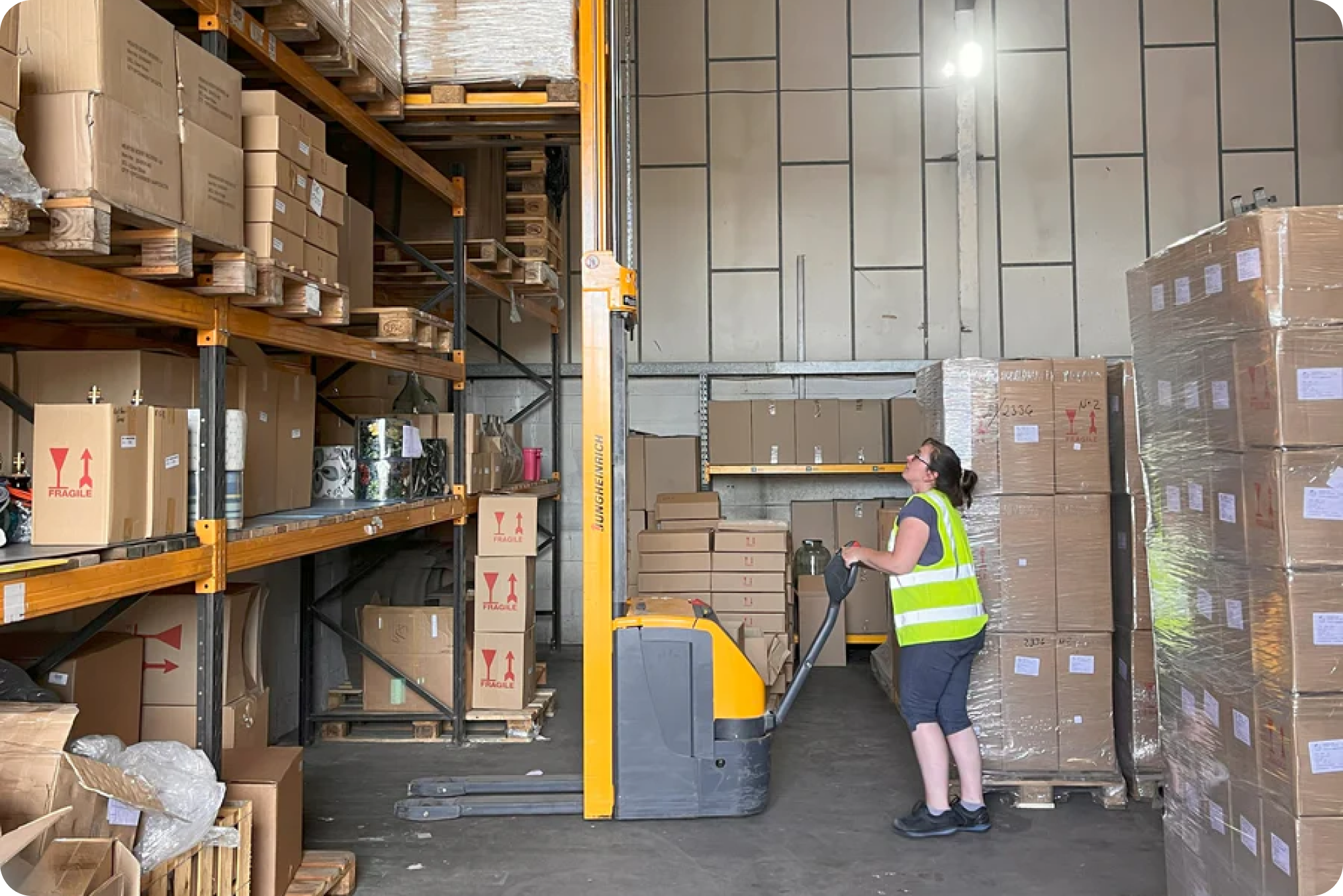 Jarapa warehouse | Kaleidoscope modelling software