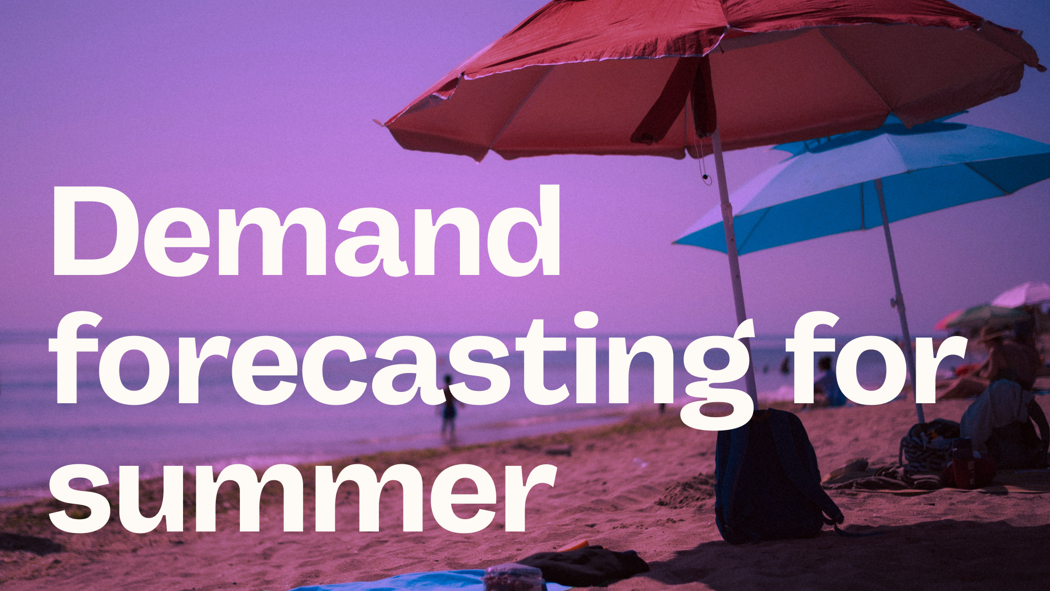 Demand forecasting for summer heatwaves