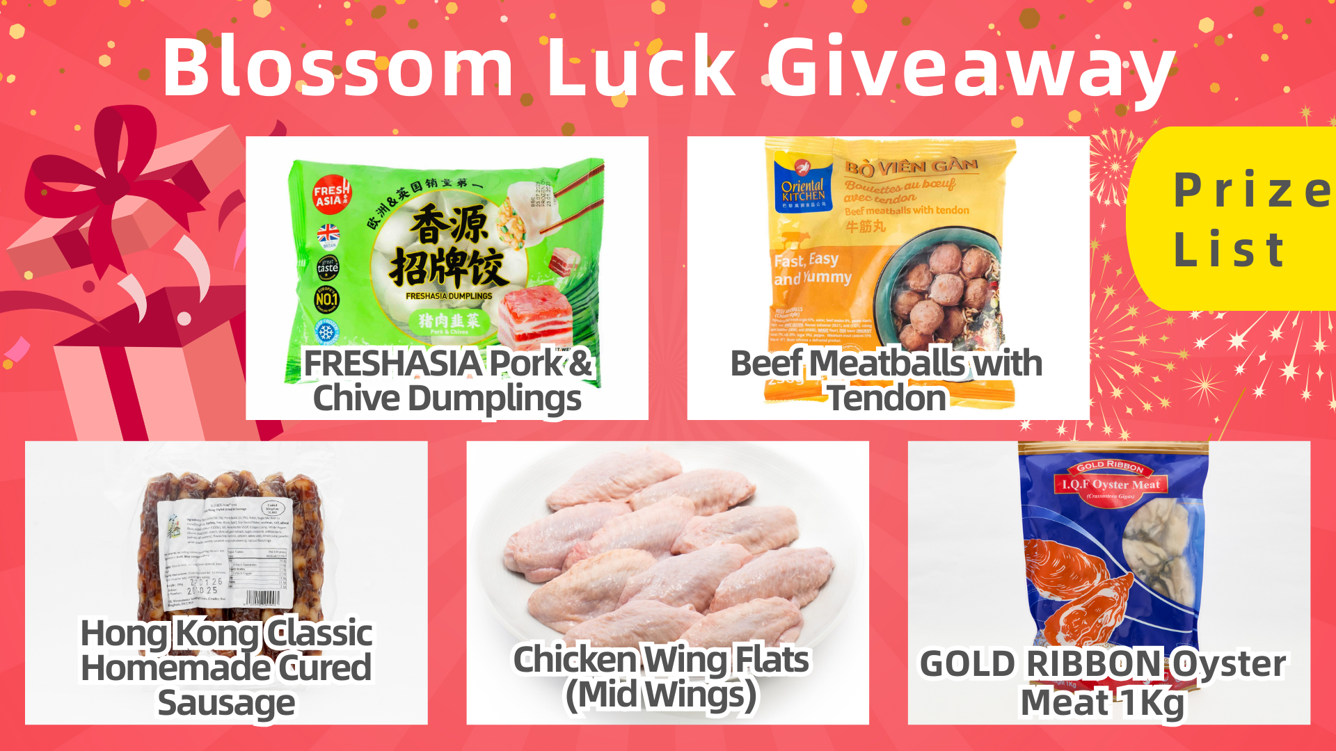 Lucky Draw Lineup🎊