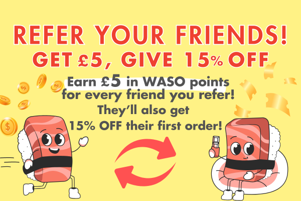 Invite Your Friends & Earn WASO Points!