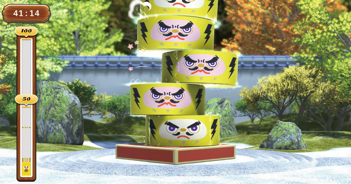 だるま落とし」がデジタルに！？リトルプラネットの最新アトラクション